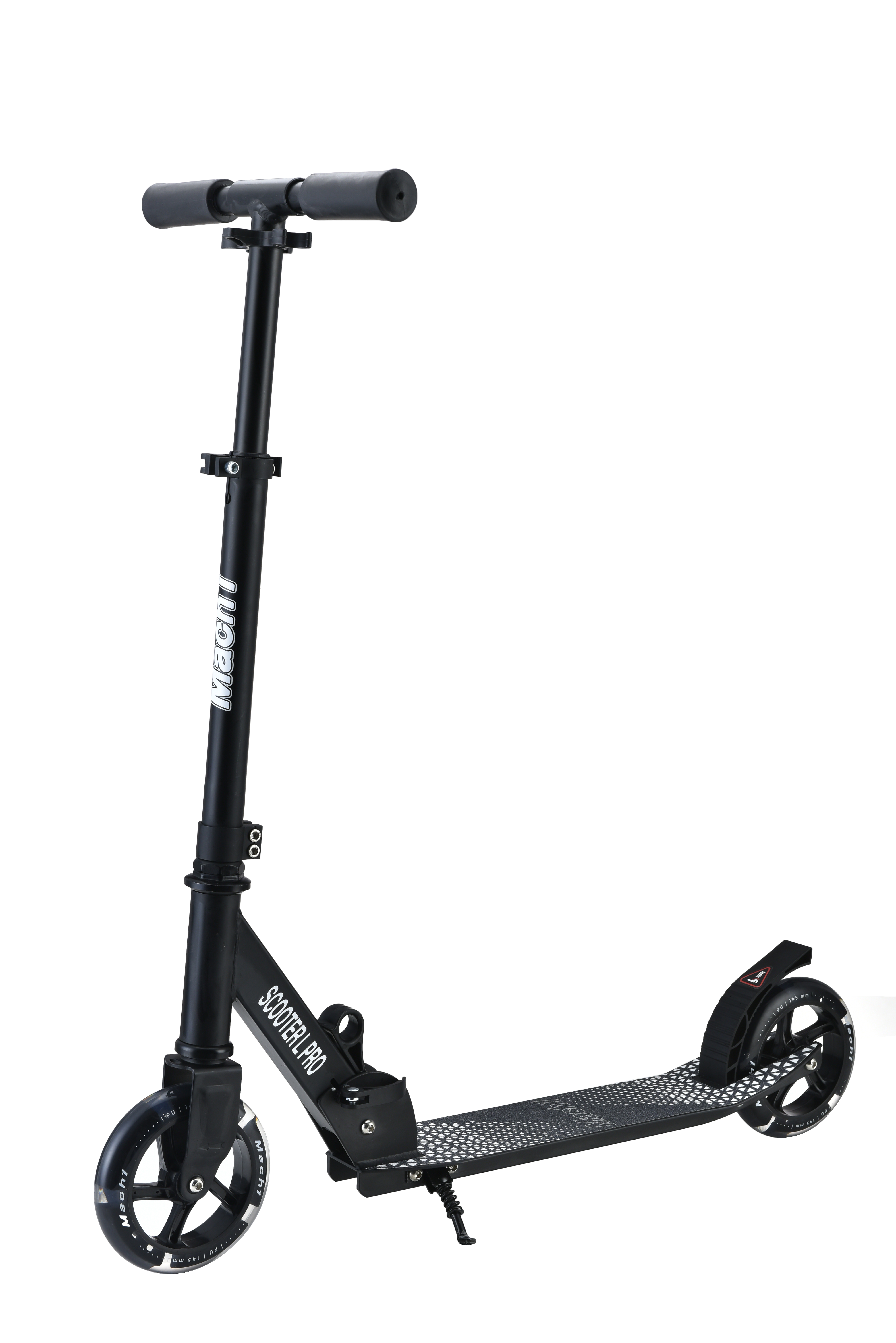 Mach1 L Pro City-Scooter mit LED-Rollen – 145 mm (schwarz)