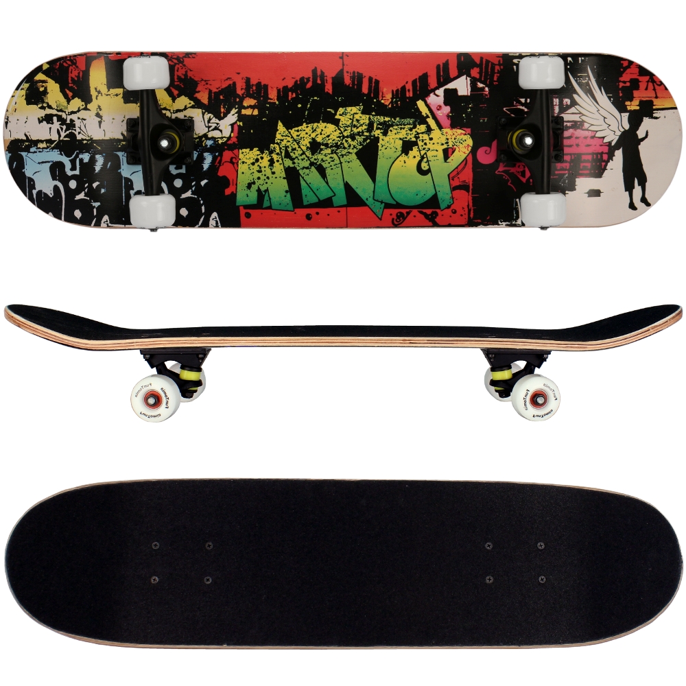 FunTomia Skateboard mit ABEC-9 Kugellager (Angel)