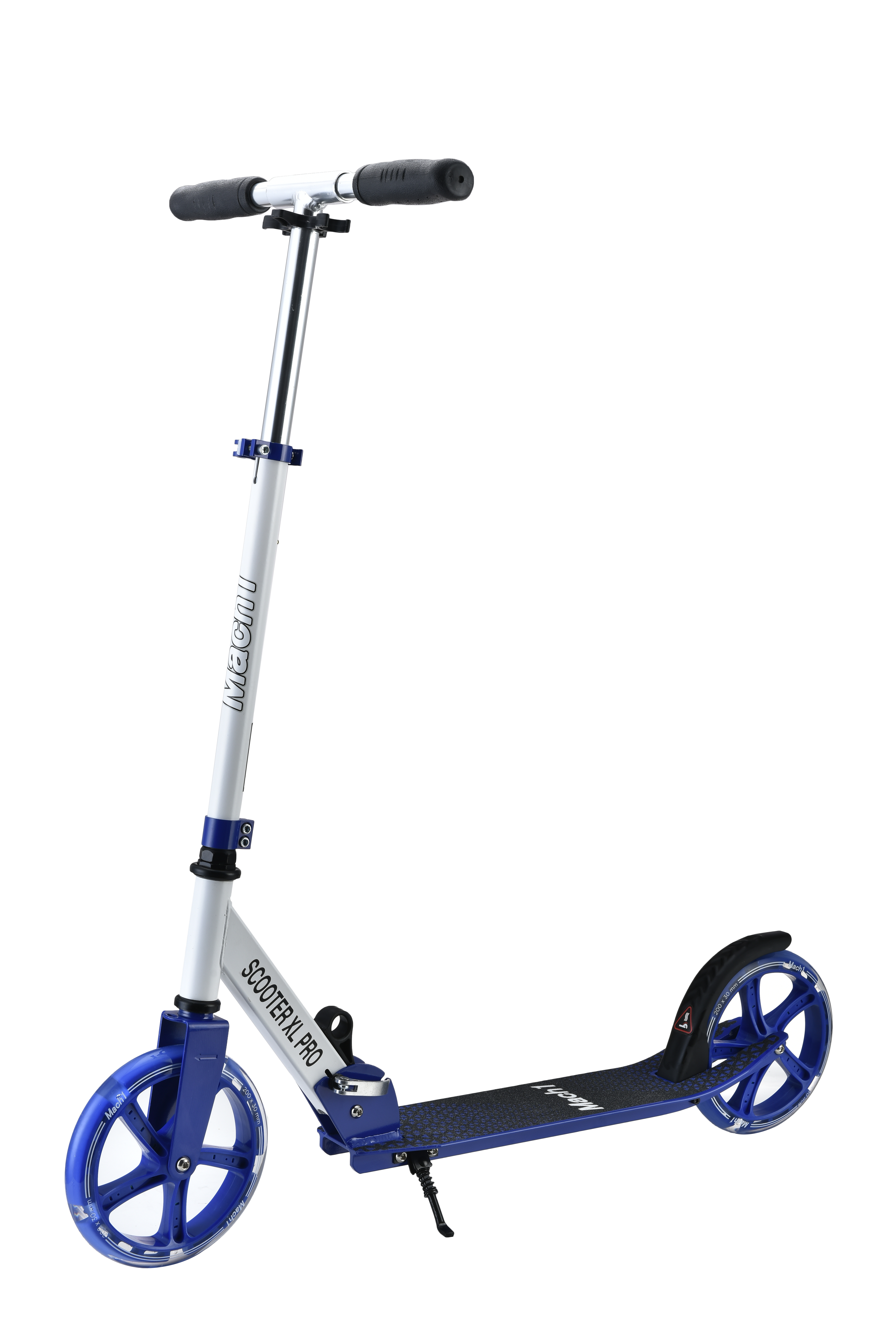 Mach1 XL Pro City-Scooter – 200 mm LED Rollen (blau)