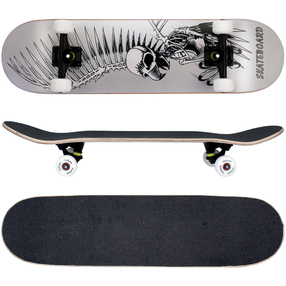 FunTomia Skateboard mit ABEC-9 Kugellager (Geier)