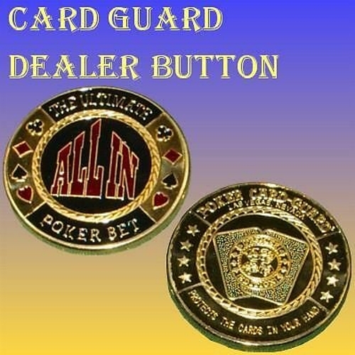 Metall Poker Dealer Button / Card-Guard / Chips Guard – Nr. 1162