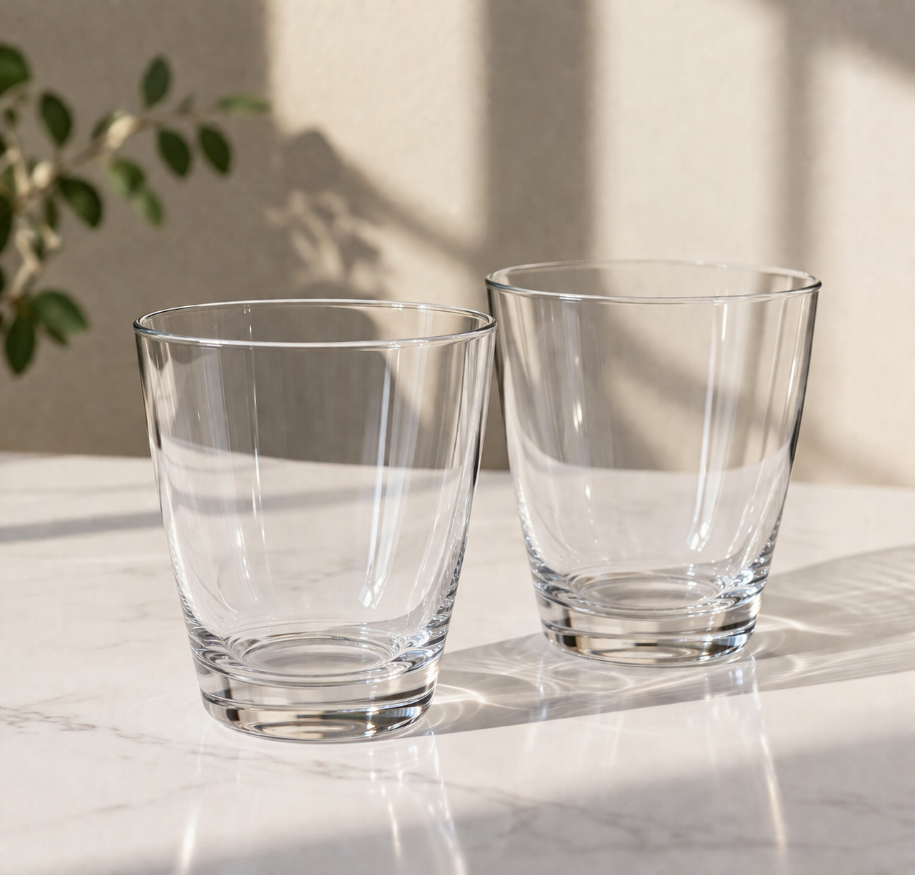Weingläser 2er Set 290 ml – Acryl